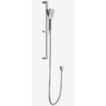 BRUSHED NICKEL shower Hand With Rail