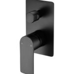 Matte Black Shower Mixer With Diverter