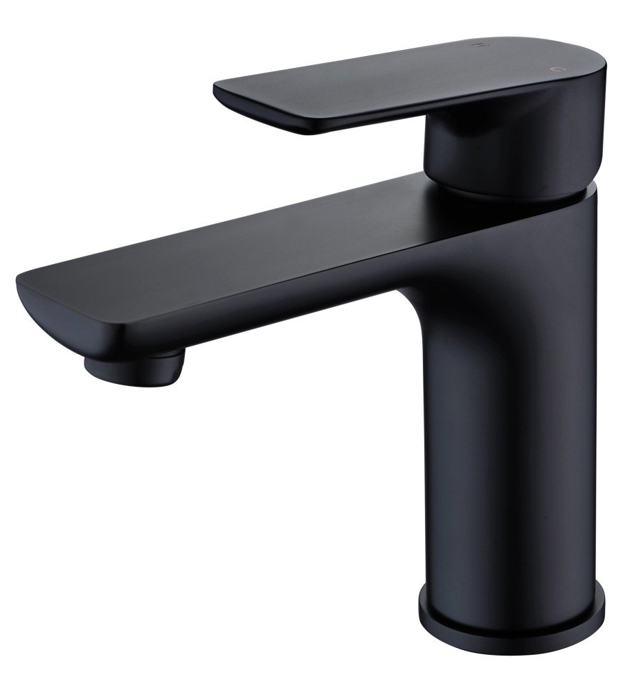 Renovation and flooring installation project in Melbourne. Matte Black Basin Mixer - Image 1