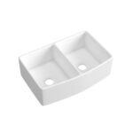 FARMHOUSE CERAMIC DOUBLE BOWL KITCHEN SINK