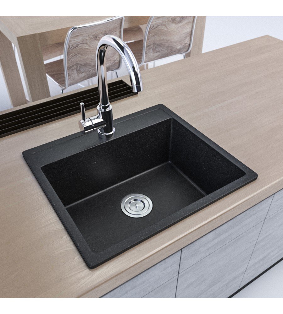 Renovation and flooring installation project in Melbourne. Granite Sink - Image 1