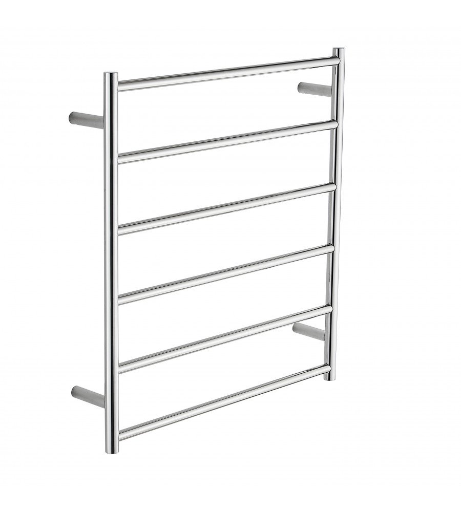 Renovation and flooring installation project in Melbourne. Ladder Towel Rail Round Chrome - Image 1