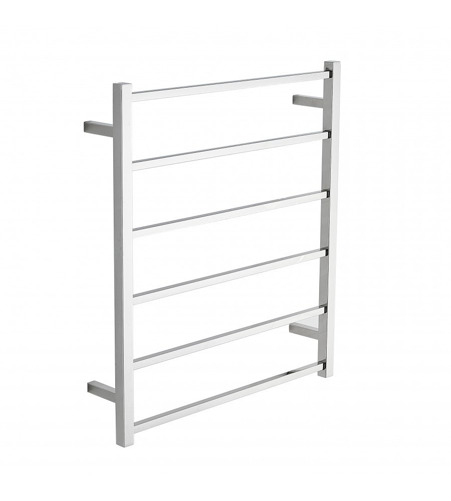 Renovation and flooring installation project in Melbourne. Ladder Towel Rail Square Chrome - Image 1