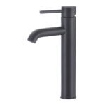 Matte Black High Basin Mixer Round