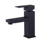 Matte Black Basin Mixer Square