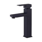 Matte Black High Basin Mixer Square