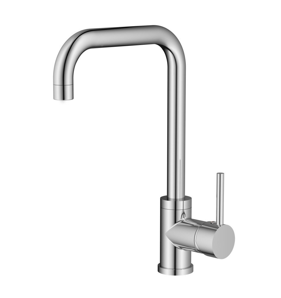 Renovation and flooring installation project in Melbourne. CHROME ROUND SINK MIXER - Image 1