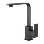 MATTE BLACK SQUARE SINK MIXER