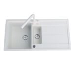 White Granite Kitchen Sink
