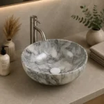 K2435-P86 Countertop Ceramic Basin | 400x400x135mm | AHF