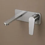 Chrome Bath Wall Mixer | Brass | AHF