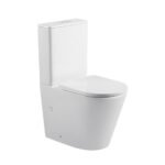 Tornado, Rimless NANO GLAZE Two Piece Toilet