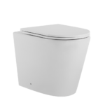 In-Wall Cistern Tornado, Rimless Toilet NANO GLAZE NANO GLAZE