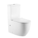 Tornado Silent Flush NANO GLAZE Two Piece Toilet