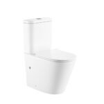 Tornado Silent Flush NANO GLAZE Two Piece Toilet