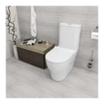 Tornado Silent Flush NANO GLAZE Two Piece Toilet