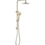 CALATHIA Round BRUSHED GOLD Shower Set