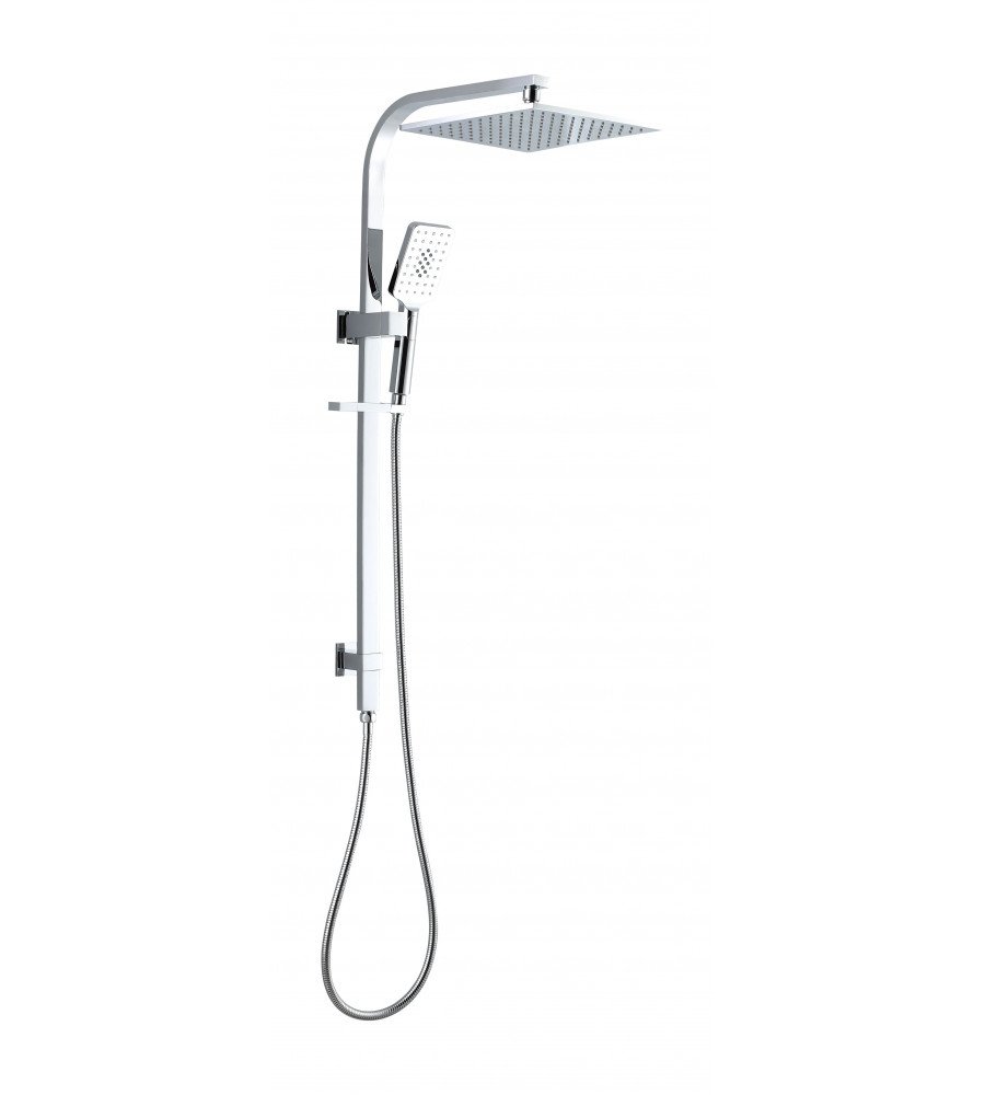 Renovation and flooring installation project in Melbourne. CALATHIA Chrome Shower Set - Image 1