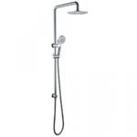 CALATHIA Round Chrome Shower Set