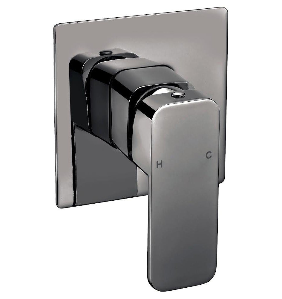 Renovation and flooring installation project in Melbourne. GUNMETAL Shower Mixer - Image 1