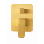 BRUSHED GOLD Shower Mixer With Diverter