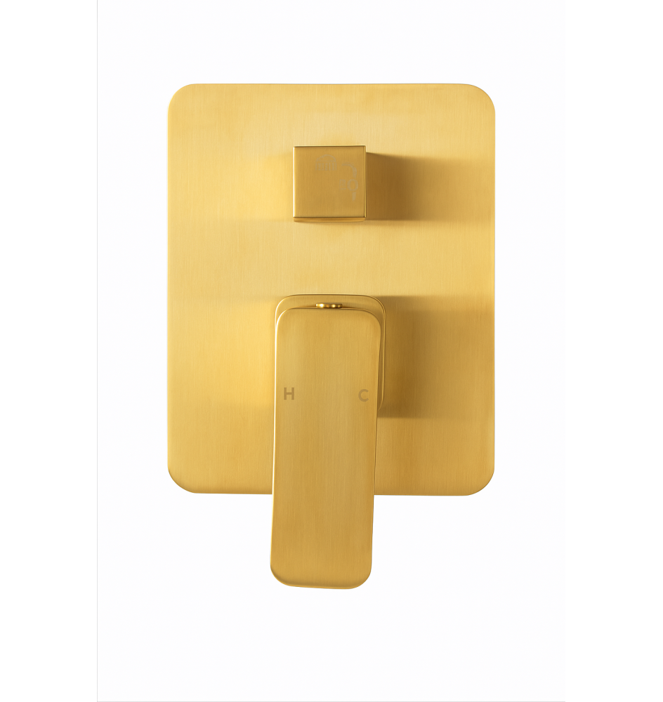 cg616bg-brushed-gold-shower-mixer-with-diverter BRUSHED GOLD Shower Mixer With Diverter - Image 1