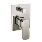 BRUSHED NICKEL Shower Mixer With Diverter