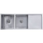 Undermount Double Bowl with drainer