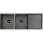 Undermount Double Bowl with drainer