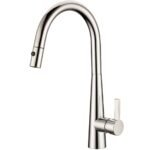 BRUSHED NICKEL KITCHEN MIXER PULL OUT