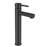 GUNMETAL Round Tall Basin Mixer