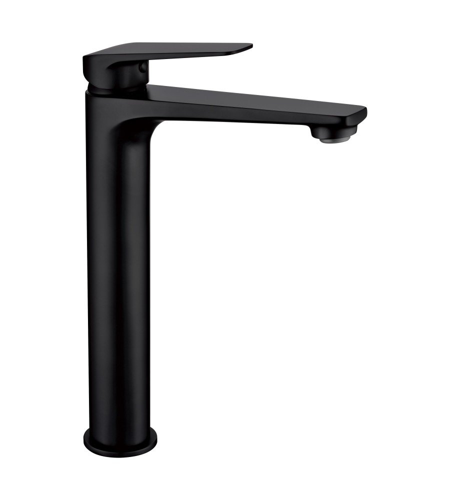 Renovation and flooring installation project in Melbourne. High Matte Black Basin Mixer - Image 1