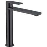 High Matte Black Basin Mixer