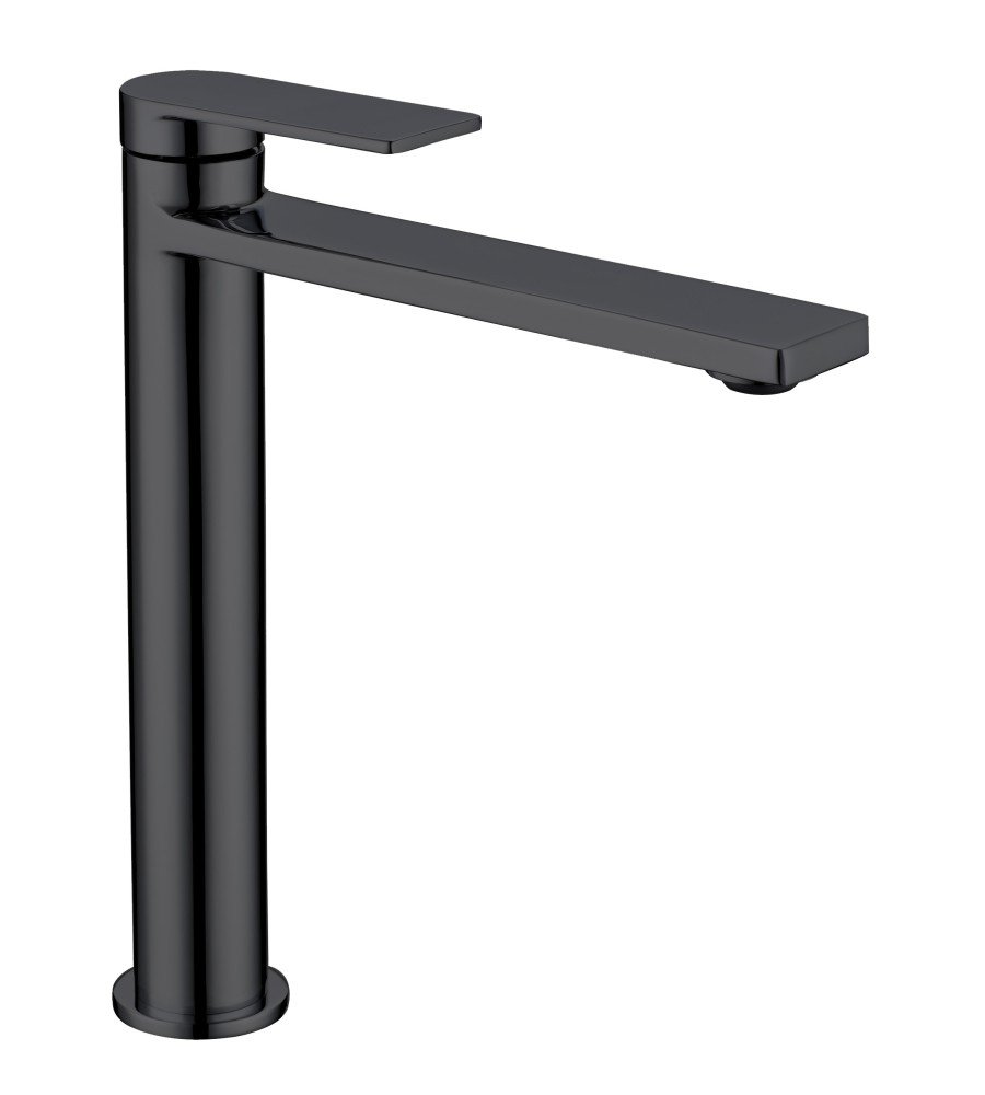 Renovation and flooring installation project in Melbourne. High Matte Black Basin Mixer - Image 1