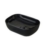 Counter Top Glossy Black Basin