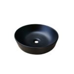 MATTE BLACK Countertop Ceramic Basin