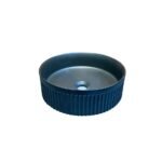 Matte Black Fluted Basin