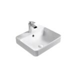 Semi Recessed Basin