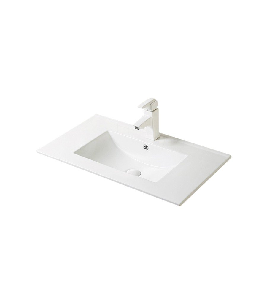 Renovation and flooring installation project in Melbourne. 600mm Ceramic Vanity top - Image 1