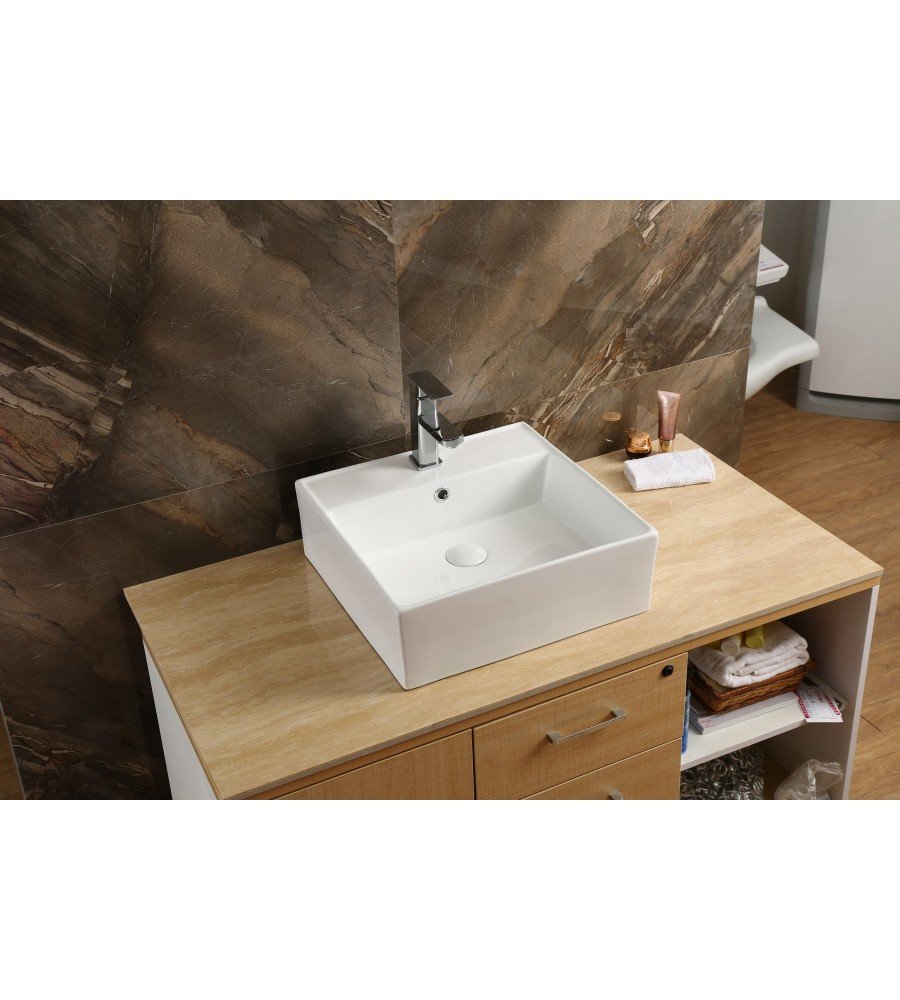 Renovation and flooring installation project in Melbourne. Top Counter Ceramic Basin - Image 1