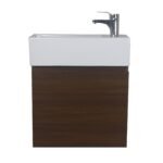 2160W FREESIA Slimline Wall Hung Vanity Dark Oak