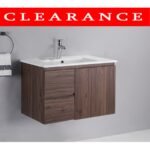 2162W FREESIA Wood Colour Wall Hung Vanity