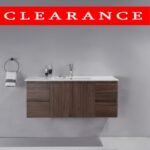 2165W FREESIA Wood Colour Wall Hung Vanity