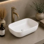 Countertop Ceramic Basin | 455x320x135mm | AHF