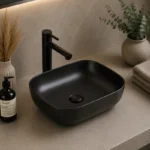 Matte Black Countertop Basin | 500x400x145mm | AHF