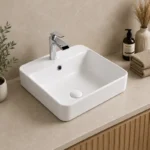 Semi Recessed Basin | 500x460x170mm | AHF