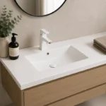 750mm Vanity Ceramic Top | 760x460x170mm | AHF