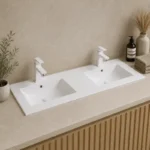 1200mm Double Vanity Ceramic Top | 1210x460x175mm | AHF