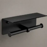 Matte Black Toilet Roll Holder | AHFBA0028 | AHF