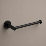 Towel Holder | Matte Black Brass | AHF